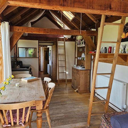 Log Cabin At The Old Summer Dairy Glastonbury Somerton  Esterno foto