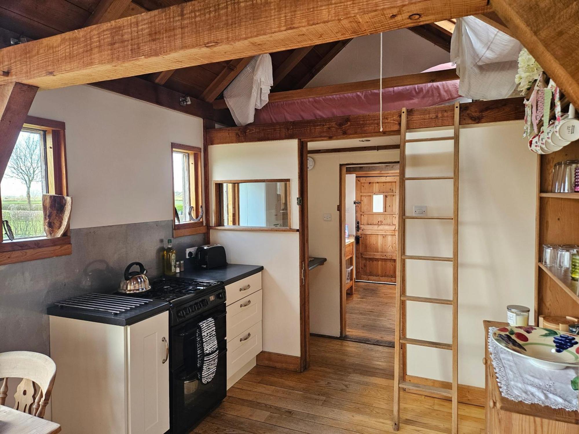 Log Cabin At The Old Summer Dairy Glastonbury Somerton  Esterno foto
