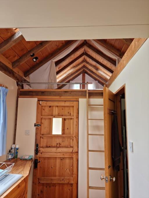 Log Cabin At The Old Summer Dairy Glastonbury Somerton  Esterno foto